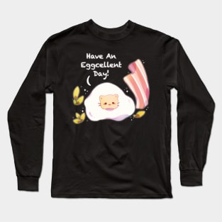 Breakfast Kitty Long Sleeve T-Shirt